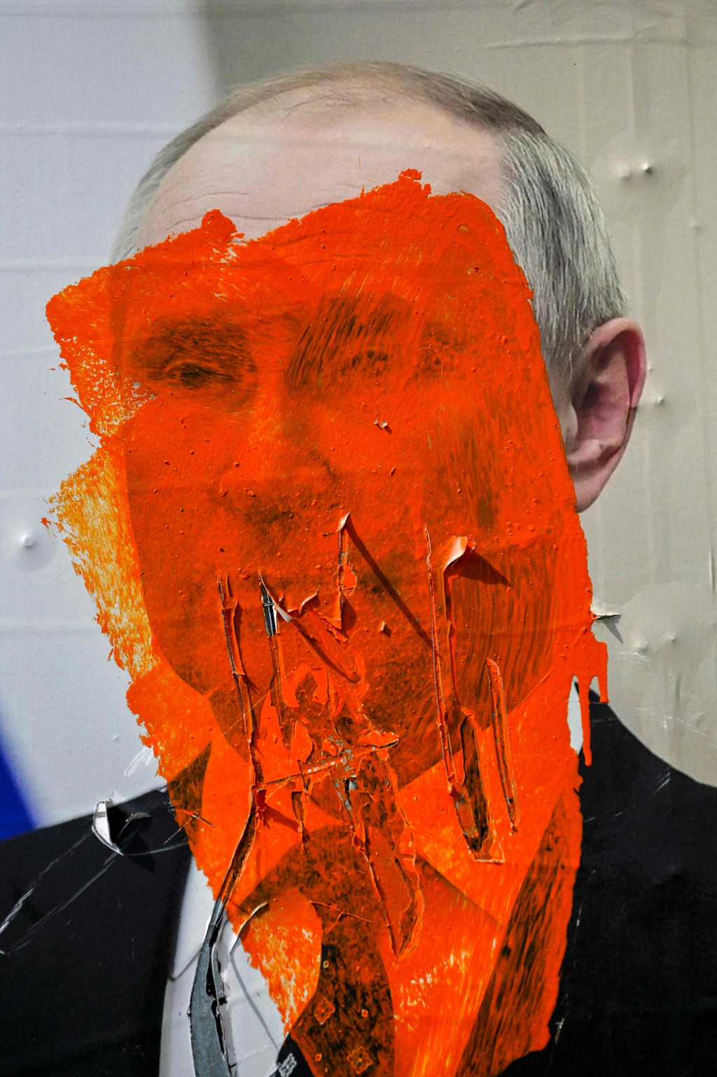 &lt;p&gt;Portret Vladimira Putina u Zvečanu&lt;/p&gt;