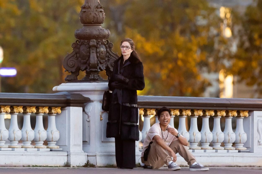 &lt;p&gt;Angelina Jolie i sin Pax na snimanju filma ”Maria” u Parizu ovoga tjedna&lt;/p&gt;