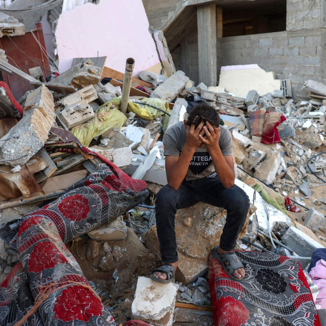 &lt;p&gt;Očaj za ruševinama palestinskih domova&lt;/p&gt;
