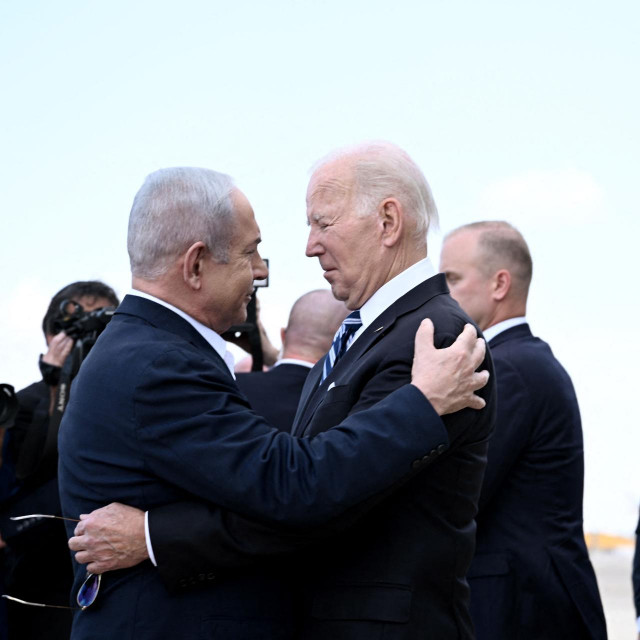 &lt;p&gt;Benjamin Netanyahu i Joe Biden &lt;/p&gt;