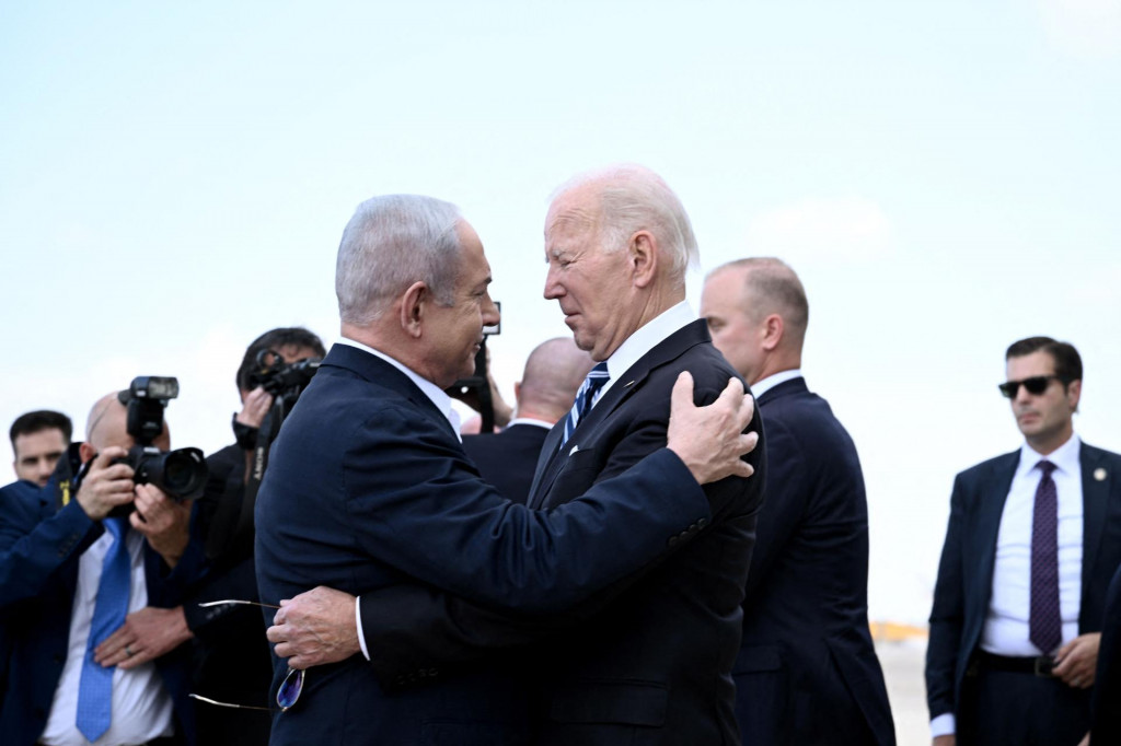&lt;p&gt;Benjamin Netanyahu i Joe Biden &lt;/p&gt;