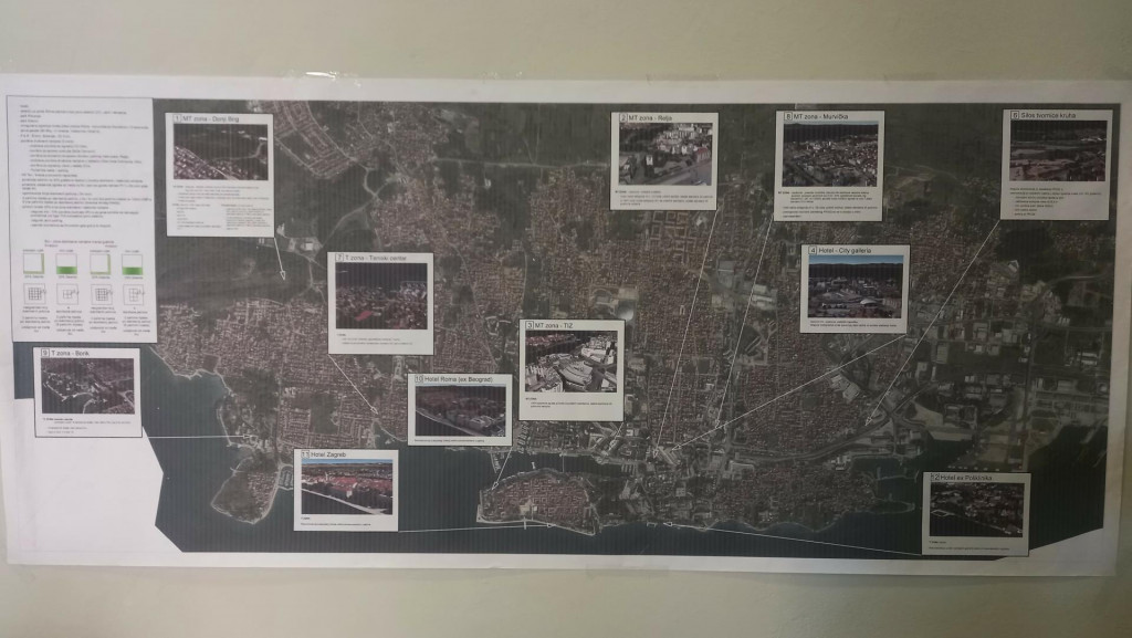 &lt;p&gt;Mapa lokacija za potencijalne hotele u Zadru&lt;/p&gt;