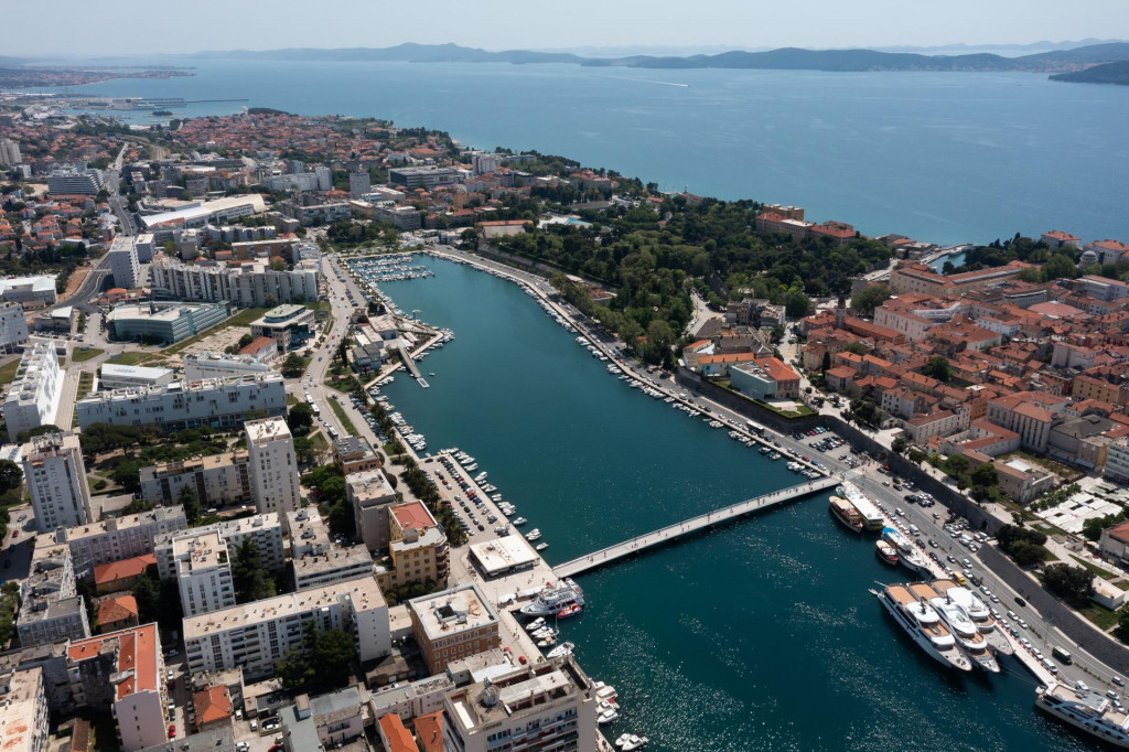 &lt;p&gt;Zadarski most snimljen iz zraka&lt;/p&gt;