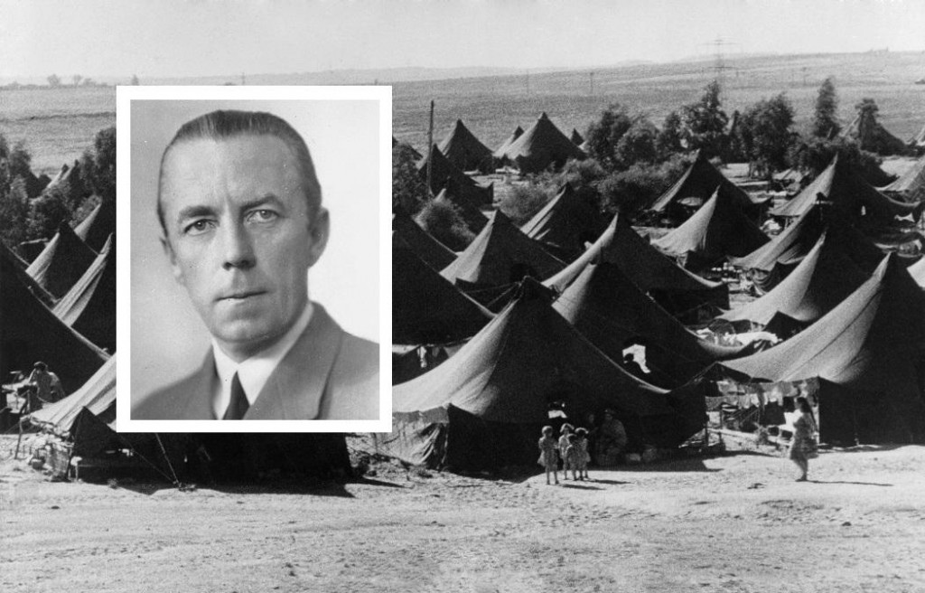 &lt;p&gt;Šatori u Palestini 1948. u kojima su bili izraelski imigranti, većina njih su preživjeli nacistički teror. I fotografija grofa i švedskog diplomata Folkea Bernadottea&lt;/p&gt;