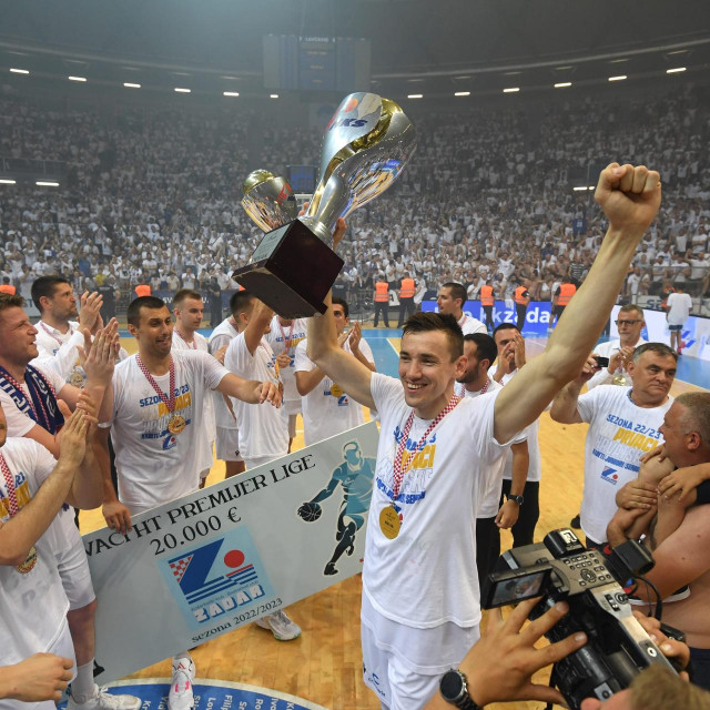 &lt;p&gt;Zadar slavi osvajanje naslova prvaka Hrvatske 2023. godine&lt;/p&gt;