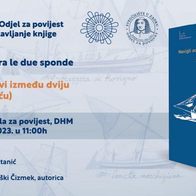 &lt;p&gt;Pozivnica na predstavljanje knjige Jadransko brodovlje između dviju obale u 18. stoljeću&lt;/p&gt;