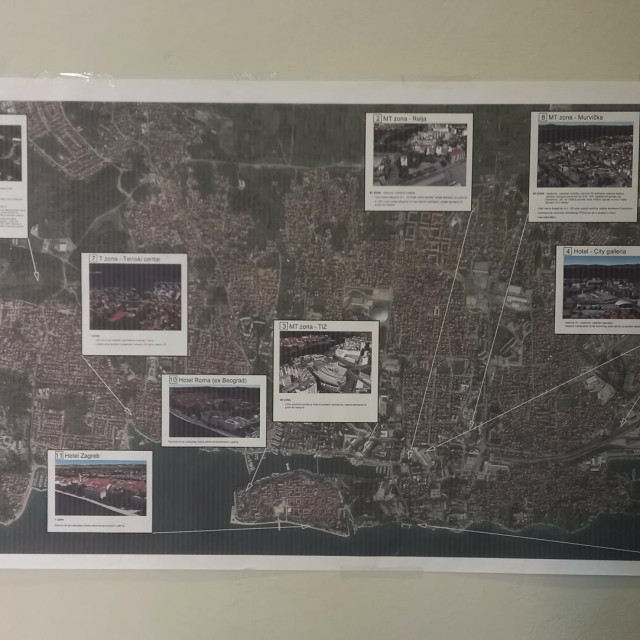 &lt;p&gt;Mapa lokacija za potencijalne hotele u Zadru&lt;/p&gt;