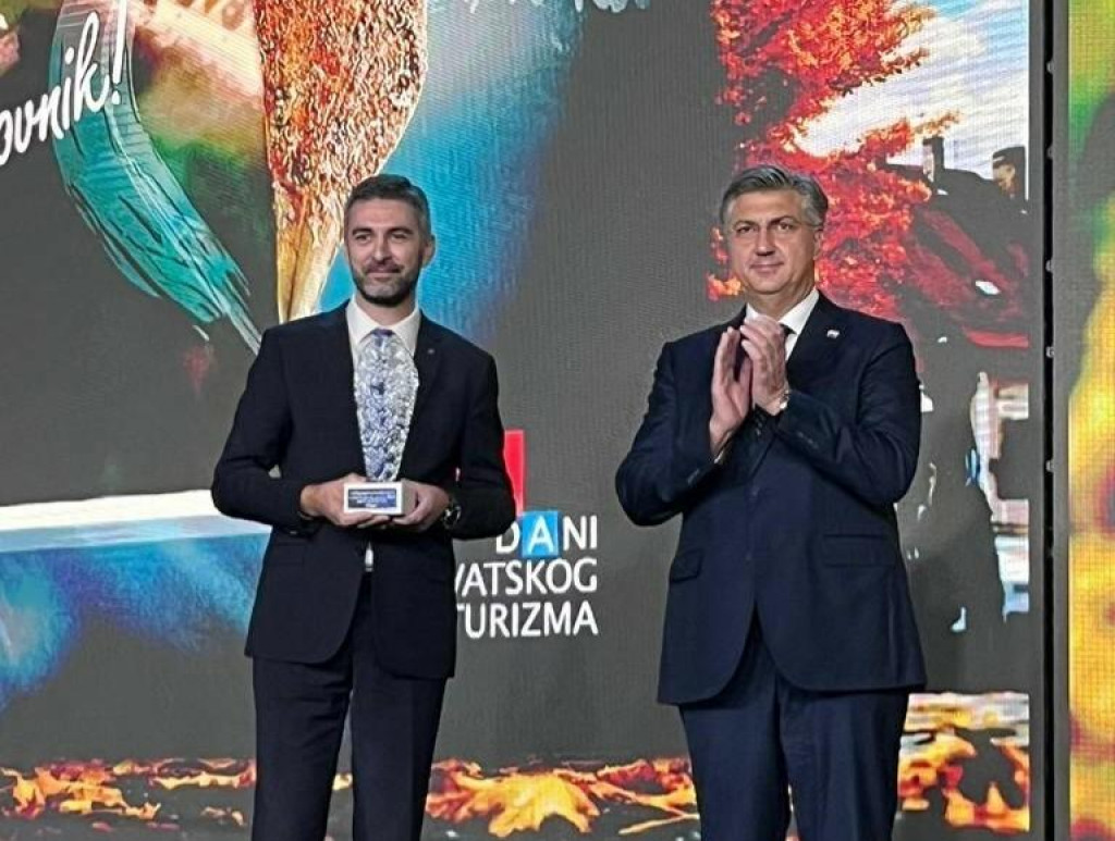 &lt;p&gt;Gradonačelnik Mato Franković i premijer Andrej Plenković na dodjeli prestižne nagrade&lt;/p&gt;