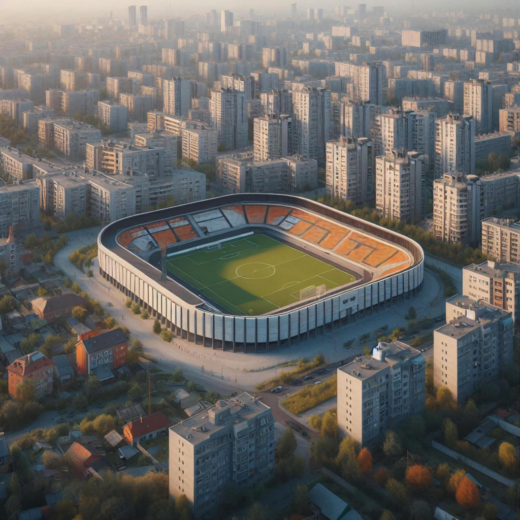 &lt;p&gt;Umjetna inteligencija generirala je izgled stadiona na Šubićevcu&lt;/p&gt;