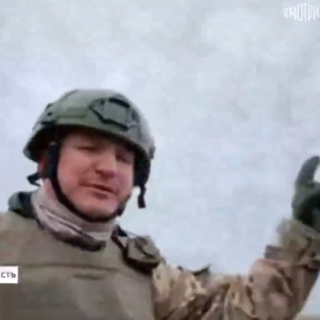 &lt;p&gt;Posljednja snimka ruskog novinara i propagandista Borisa Maksudova u vojnoj uniformi&lt;/p&gt;