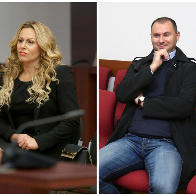 &lt;p&gt;Bivša bankarica Jasmina Bilonić i fra Šime Nimac na suđenju&lt;/p&gt;