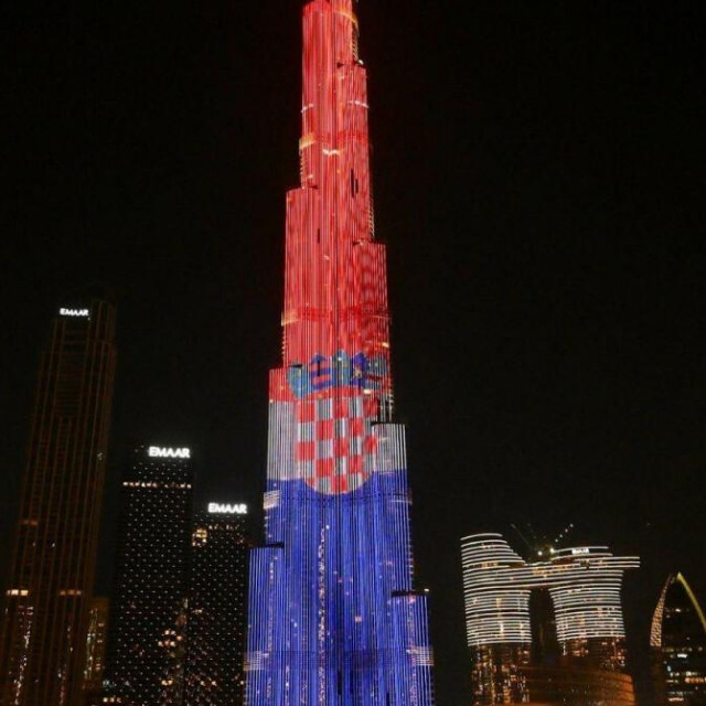 &lt;p&gt;Burj Khalifa u bojama Hrvatske&lt;/p&gt;