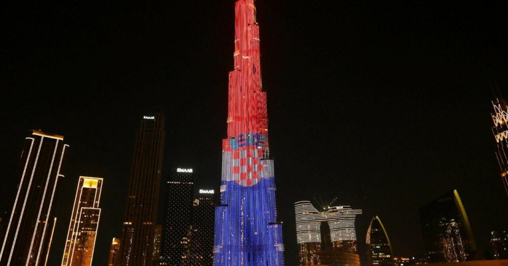 &lt;p&gt;Burj Khalifa u bojama Hrvatske&lt;/p&gt;