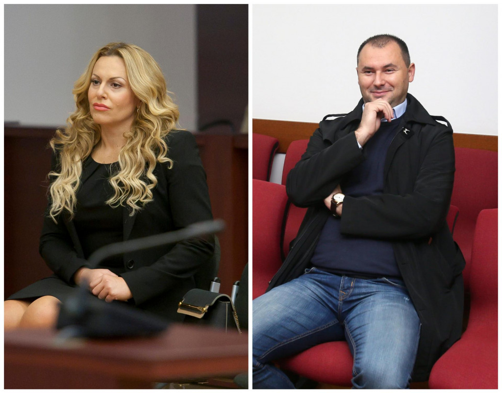 &lt;p&gt;Bivša bankarica Jasmina Bilonić i fra Šime Nimac na suđenju&lt;/p&gt;