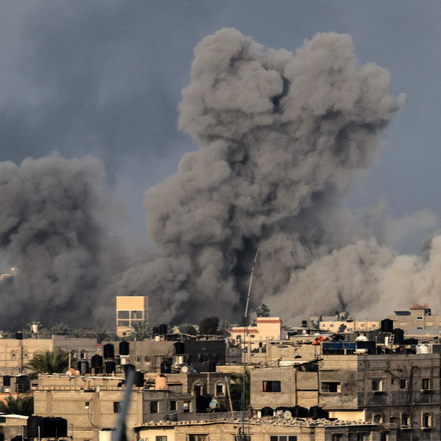 &lt;p&gt;Jučerašnje bombardiranje južnog dijela Pojasa Gaze&lt;/p&gt;
