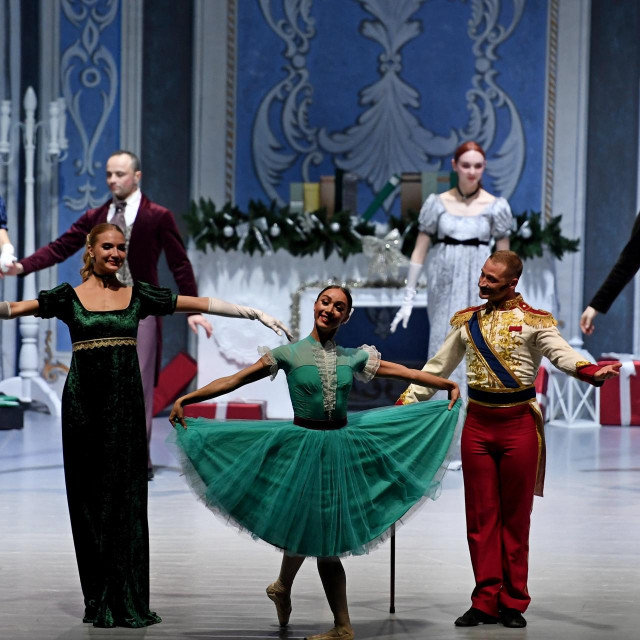&lt;p&gt;Split, 021223.&lt;br&gt;
Balet Orasar P.I. Cajkovskog u izvedbi Ukrajinskog klasicnog baleta u dvorani Gripe.&lt;br&gt;