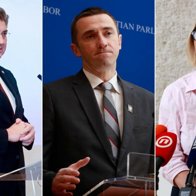 &lt;p&gt;Andrej Plenković, Ivan Penava, Sandra Benčić&lt;/p&gt;