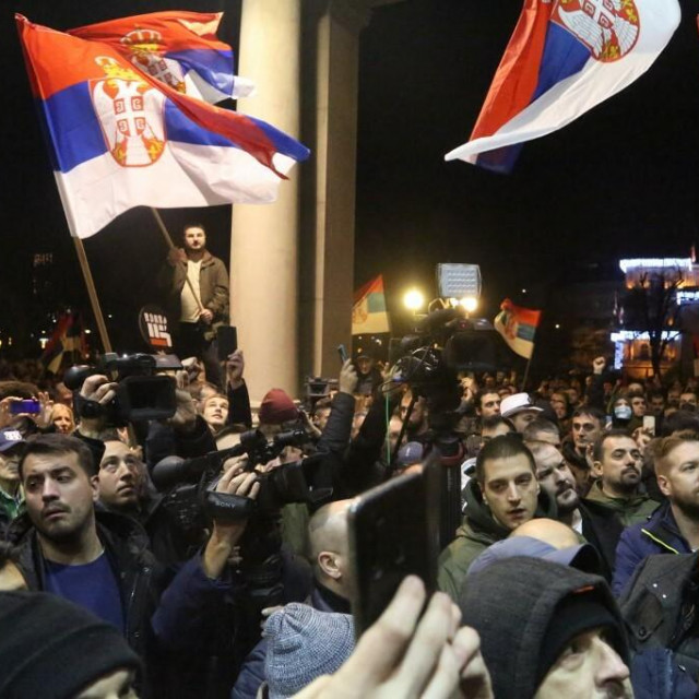 &lt;p&gt;Jučerašnji prosvjedi u Beogradu bili su nemirniji od današnjih&lt;/p&gt;