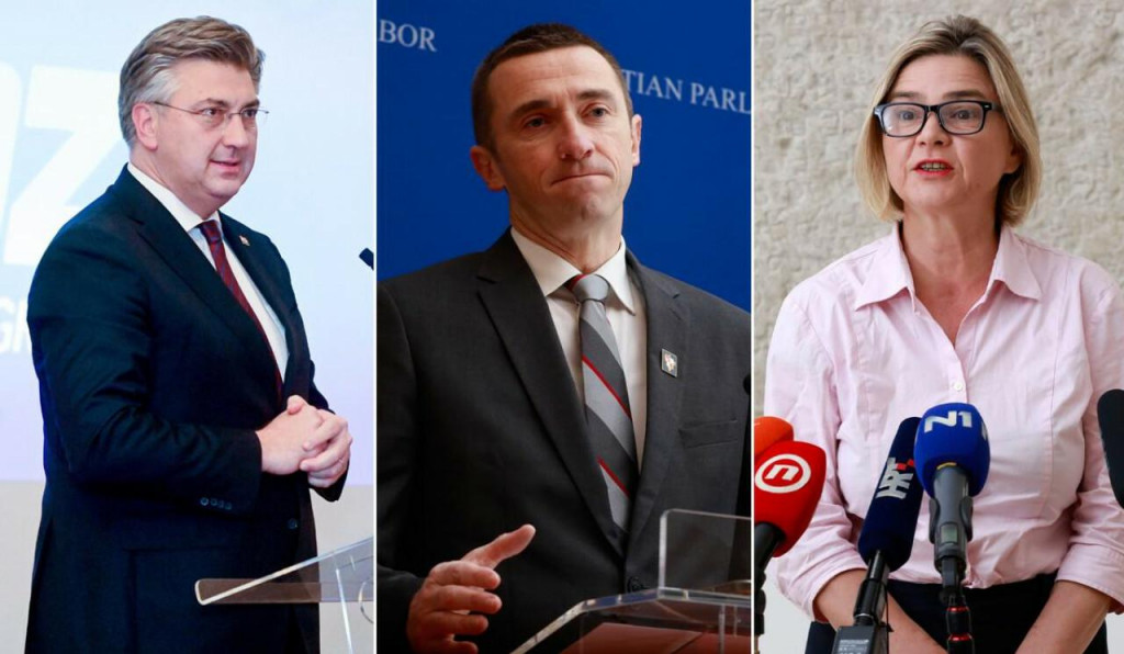 &lt;p&gt;Andrej Plenković, Ivan Penava, Sandra Benčić&lt;/p&gt;