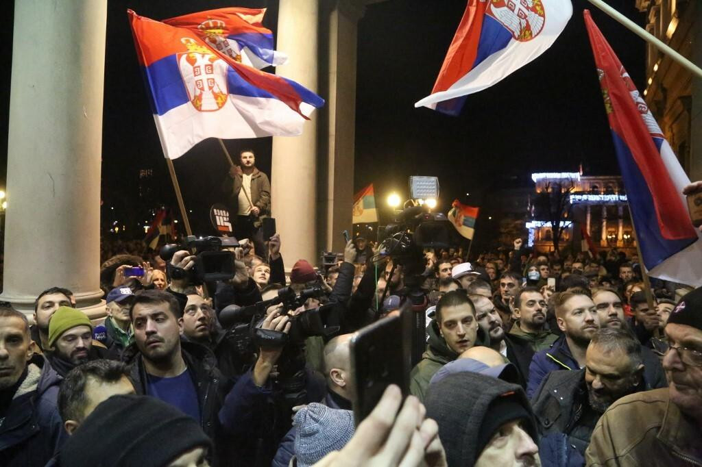 &lt;p&gt;Jučerašnji prosvjedi u Beogradu bili su nemirniji od današnjih&lt;/p&gt;