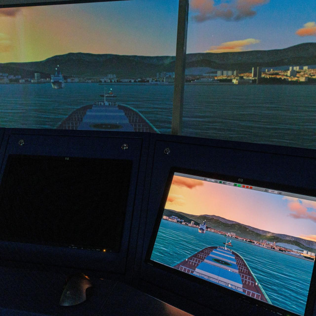 &lt;p&gt;Simulator plovidbe na Pomorskom fakultetu u Splitu&lt;/p&gt;