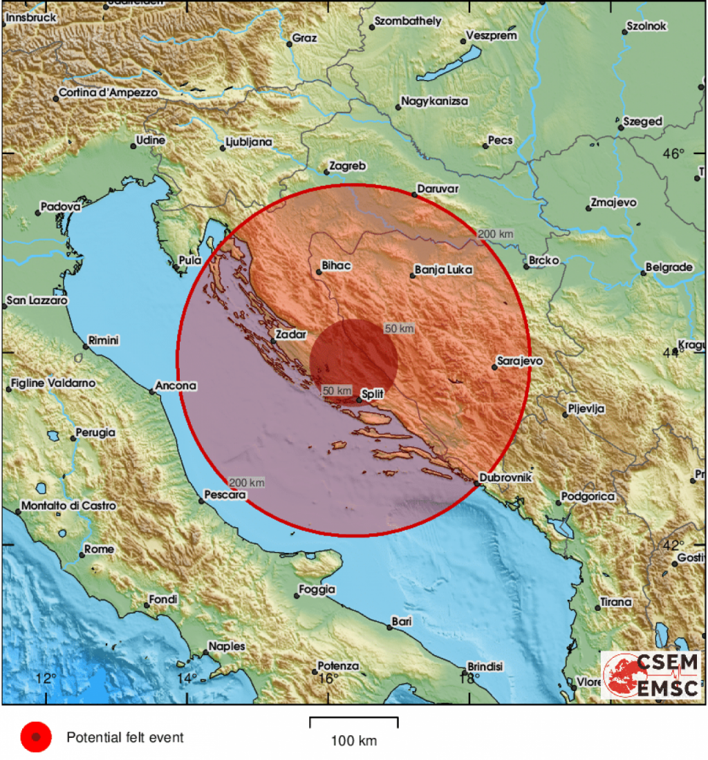 &lt;p&gt;Novi potres u Dalmaciji&lt;/p&gt;