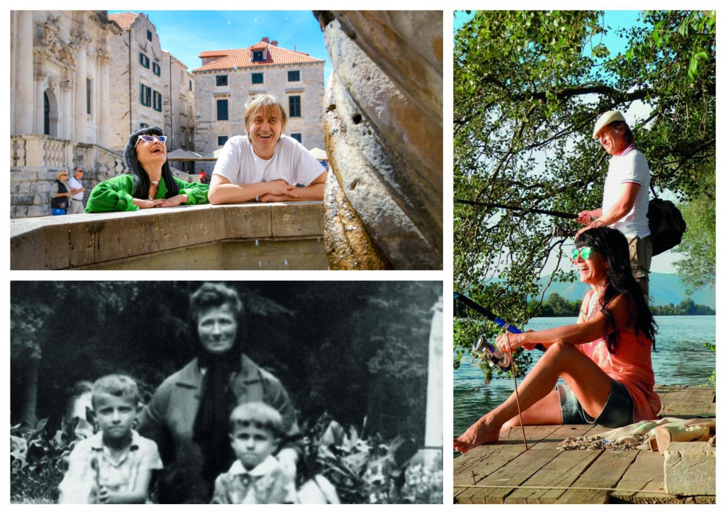 &lt;p&gt;U Dubrovniku (lijevo gore), s majkom i bratom Lukom u rodnom Metkoviću (lijevo dolje) i u obiteljskom albumu s Juricom (desno)&lt;/p&gt;