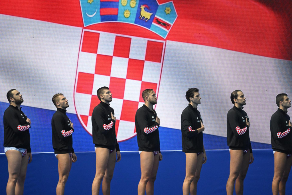 &lt;p&gt;Hrvatska uoči finala protiv Mađarske na Europskom prvenstvu u vaterpolu, koje je održano u Splitu u 2022. godine&lt;/p&gt;