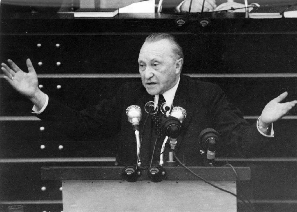&lt;p&gt;Njemački kancelar Konrad Adenauer (1876.-1967.)&lt;/p&gt;