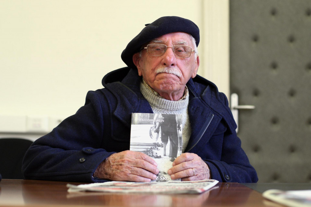 &lt;p&gt;Zadar, 120215.&lt;br&gt;
Slavko Govorcin, zadarski knjizevnik, u mirovini je preko 50 godina.&lt;br&gt;