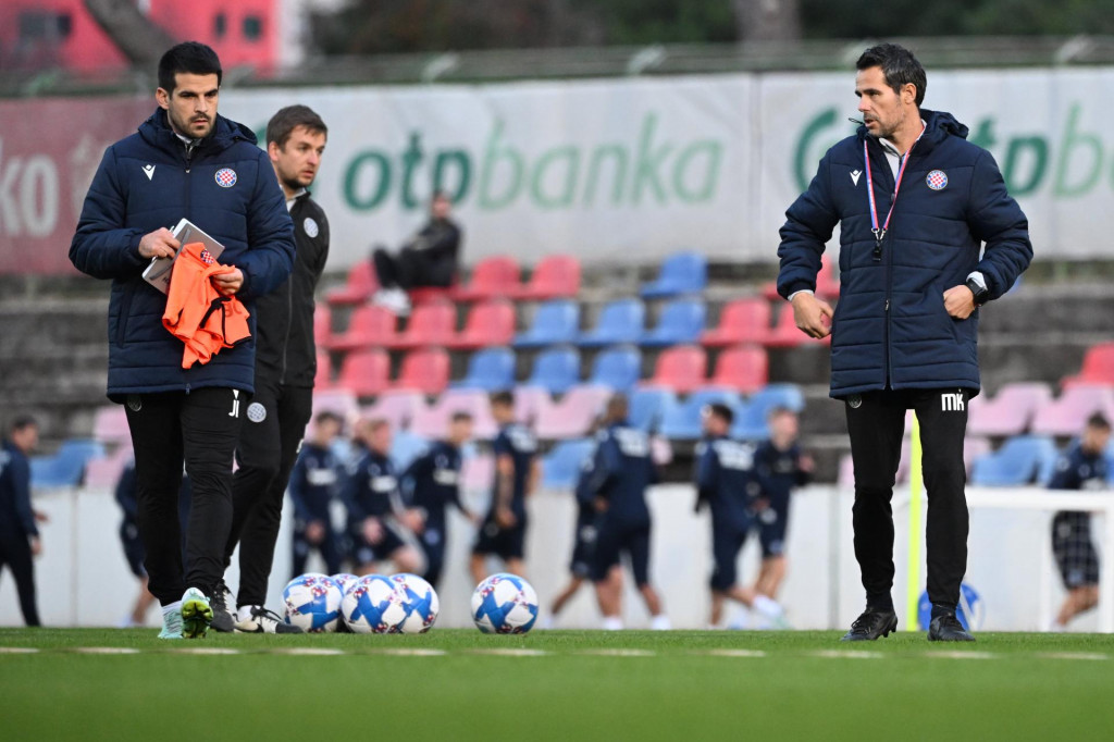 &lt;p&gt;Mislav Karoglan na treningu Hajduka&lt;/p&gt;