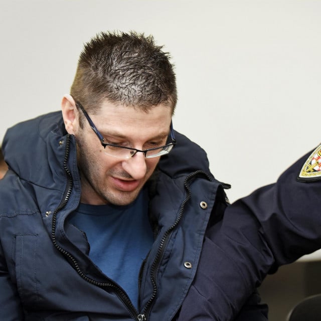 <p>Jure Marković u sudnici</p>