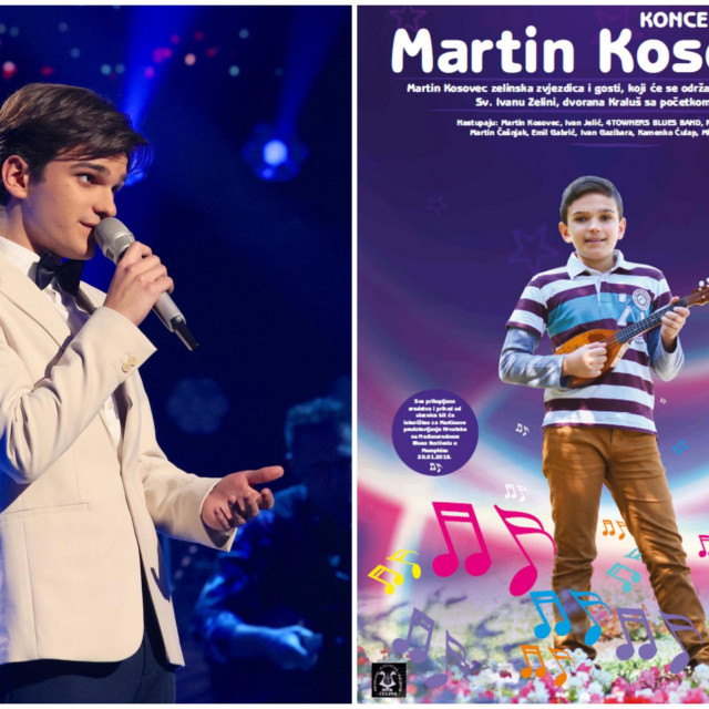&lt;p&gt;Martin Kosovec (u ‘The Voiceu” lijevo) nije od jučer na pozornicama - desno plakat za jedan njegov koncert kao dječaka&lt;/p&gt;