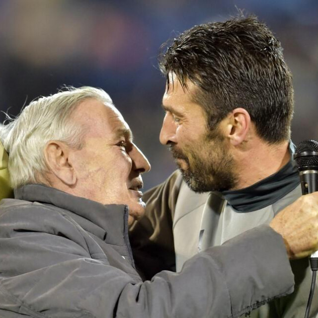 <p>Gigi Riva i Gianluigi Buffon</p>