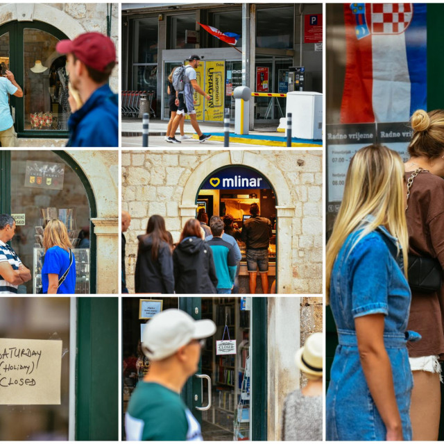 &lt;p&gt;Zatvorene butige i suvenirnice u Dubrovniku&lt;/p&gt;