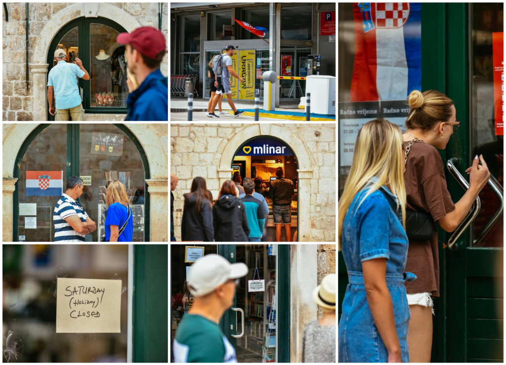 &lt;p&gt;Zatvorene butige i suvenirnice u Dubrovniku&lt;/p&gt;