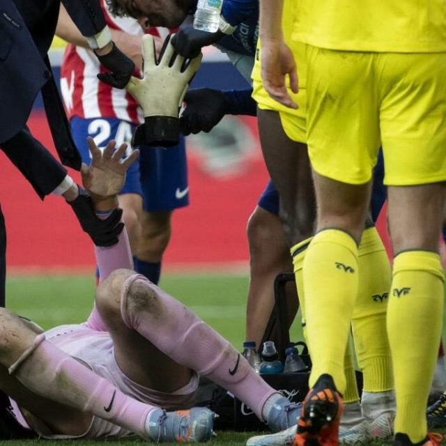 &lt;p&gt;Ivo Grbić se ozlijedio i prošle sezone kao vratar Atletico Madrida&lt;/p&gt;