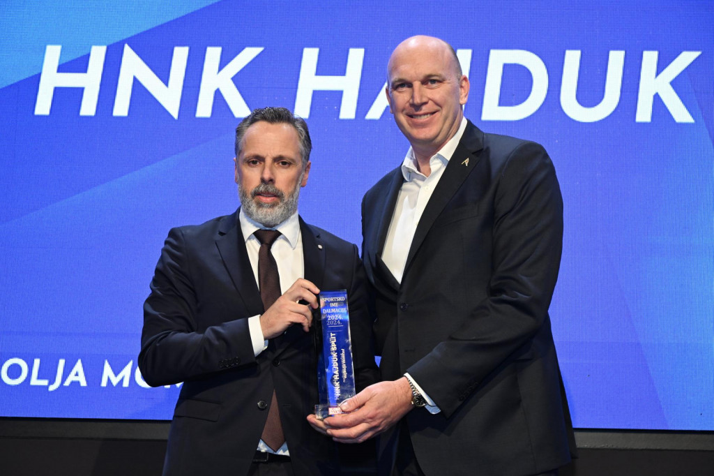 &lt;p&gt;Predsjednik Lukša Jakobušić primio je nagradu u ime kluba&lt;/p&gt;