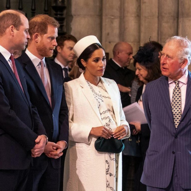&lt;p&gt;Princ William, Princ Harry, Meghan Markle, kralj Charles&lt;/p&gt;