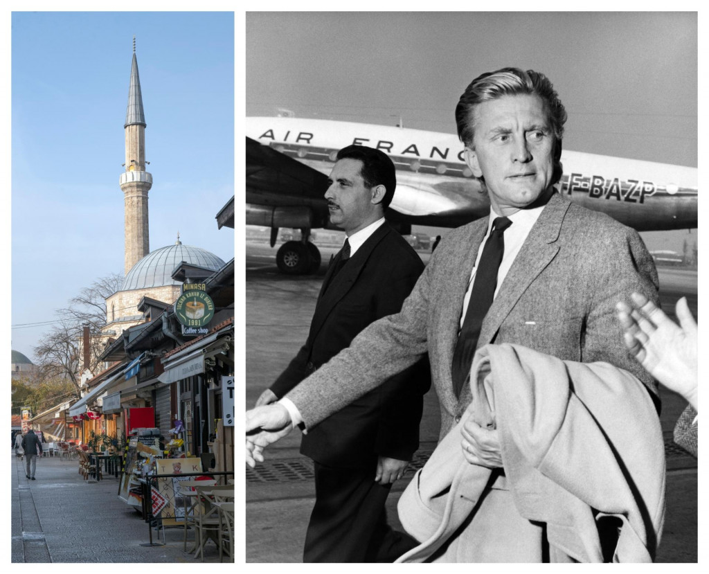 &lt;p&gt;Kirk Douglas i detalj iz Sarajeva&lt;/p&gt;