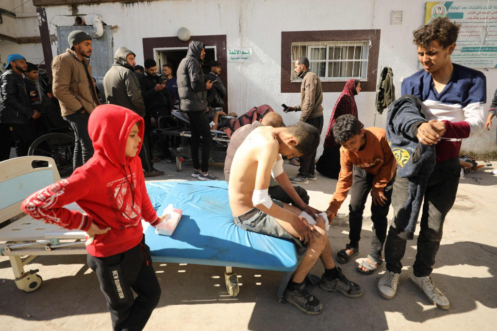 &lt;p&gt;Ranjeni i ozlijeđeni Palestinci u bolnici Kamal Edwan  &lt;/p&gt;