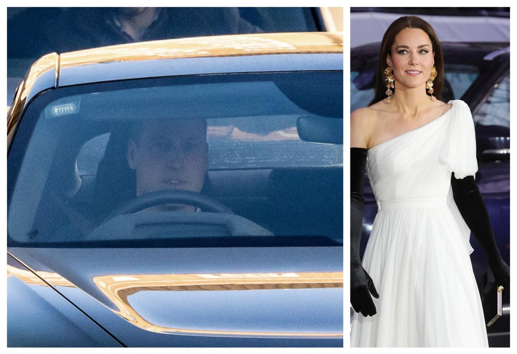 &lt;p&gt;Zabrinuti princ William u automobilu (lijevo) i omiljena princeza Kate, čiji povratak u javnost štovatelji monarhije ne mogu dočekati&lt;/p&gt;
