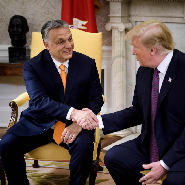 &lt;p&gt;Viktor Orban i Donald Trump za jednog od ranijih susreta&lt;/p&gt;