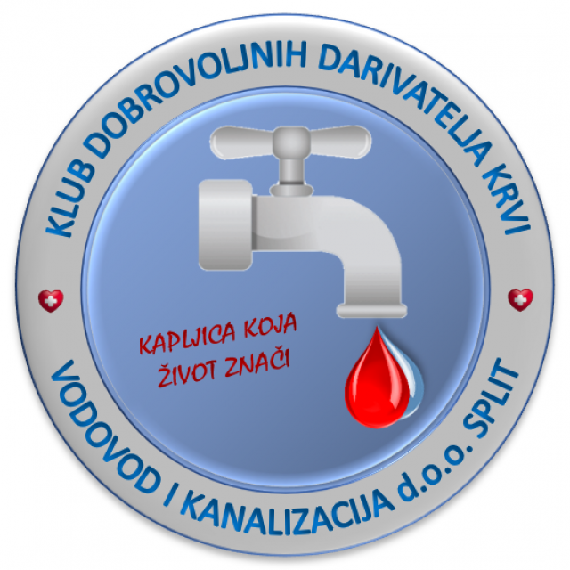 &lt;p&gt;Klub dobrovoljnih darivatelja krvi Vodovod i kanalizacija Split&lt;/p&gt;