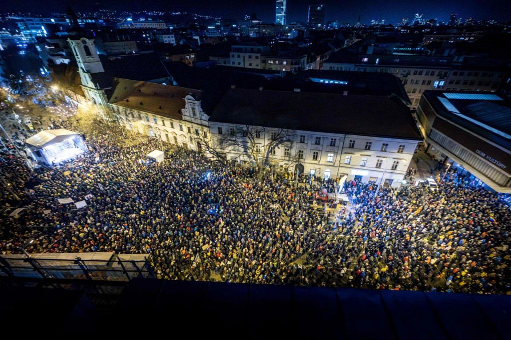 &lt;p&gt;Prosvjed protiv Vlade u Bratislavi&lt;/p&gt;