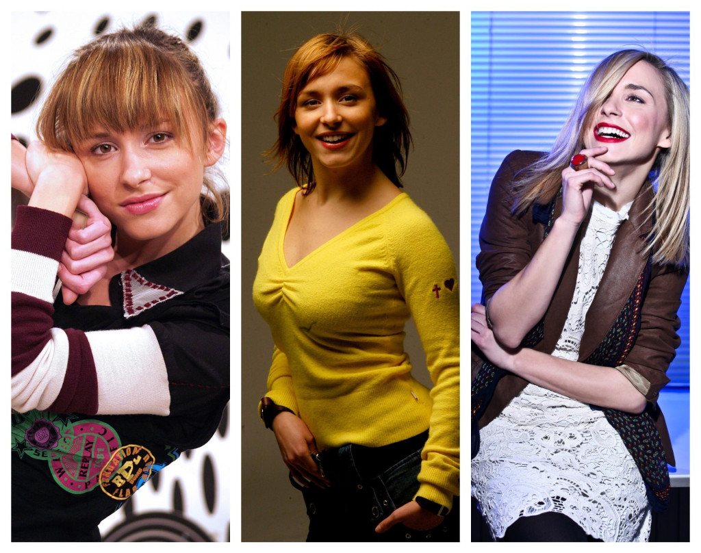 &lt;p&gt;Iva Šulentić na samom početku karijere na HTV-u, kao mlada voditeljica ‘Briljanteena‘ (lijevo i u sredini)&lt;/p&gt;