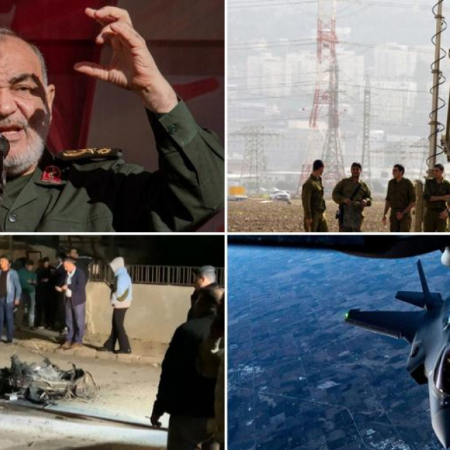 &lt;p&gt;Šef Iranske revolucionarne garde Hossein Salami, Željezna kupola, ostaci projektila u Jordanu, američki avion F-35 (arhiva)&lt;/p&gt;