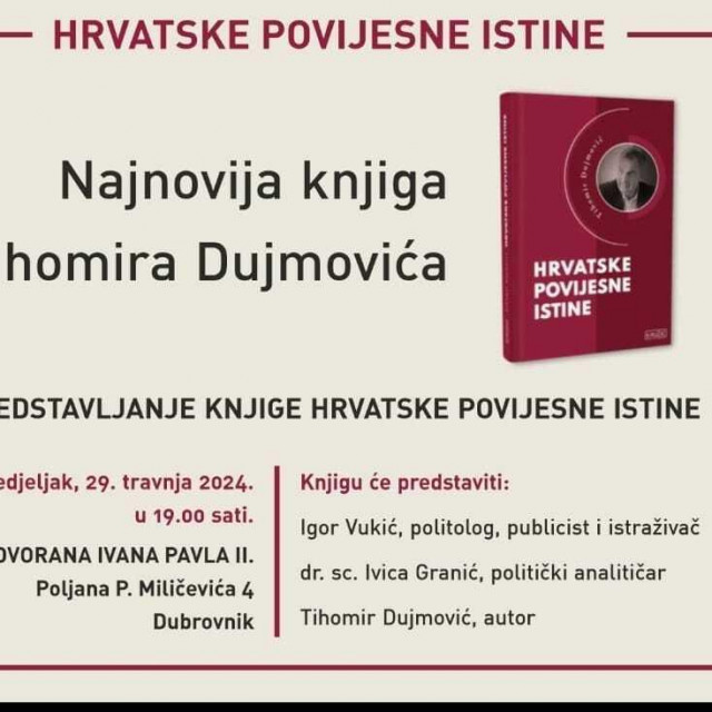 &lt;p&gt;Predstavljanje knjige Tihomira Dujmovića&lt;/p&gt;
