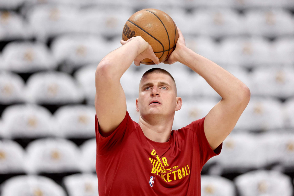 &lt;p&gt;DENVER, COLORADO - APRIL 20: Nikola Jokic of the Denver Nuggets warms up prior to their game against the Los Angeles Lakers during game one of the Western Conference First Round Playoffs at Ball Arena on April 20, 2024 in Denver, Colorado. NOTE TO USER: User expressly acknowledges and agrees that, by downloading and or using this photograph, User is consenting to the terms and conditions of the Getty Images License Agreement. Matthew Stockman/Getty Images/AFP (Photo by MATTHEW STOCKMAN/GETTY IMAGES NORTH AMERICA/Getty Images via AFP)&lt;/p&gt;