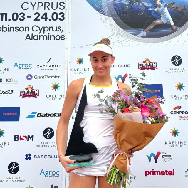 &lt;p&gt;Lucija Ćirić Bagarić - pobjednica ITF-ove 35-ice na Cipru&lt;/p&gt;